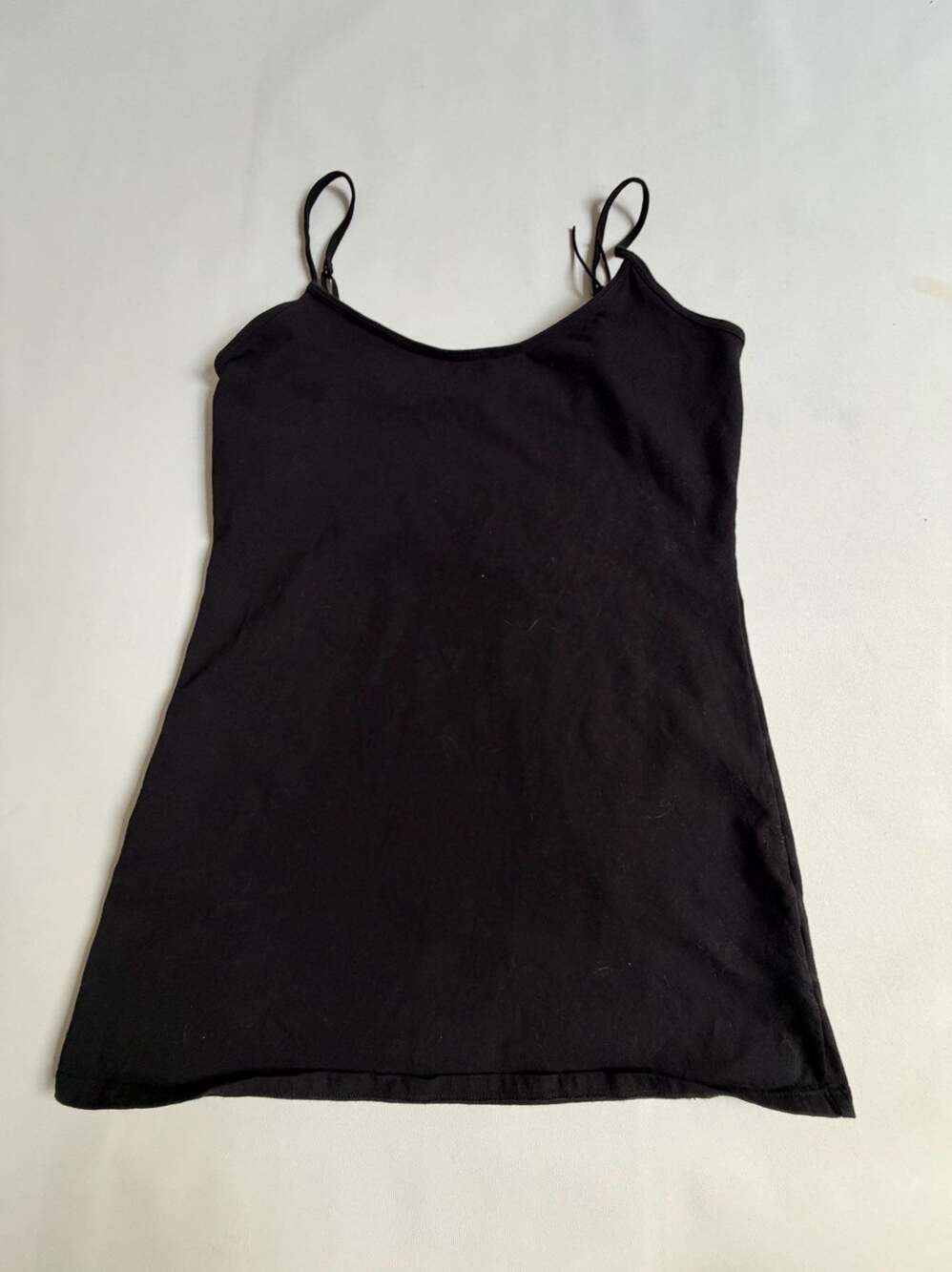 Old Navy Black Spaghetti Strap Cami Tank Top Basic M